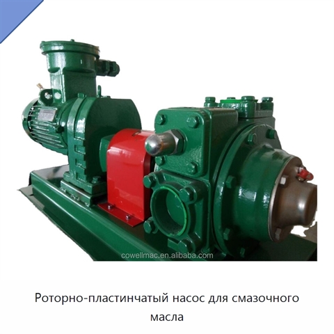 Роторно-пластинчатый насос для смазочного масла