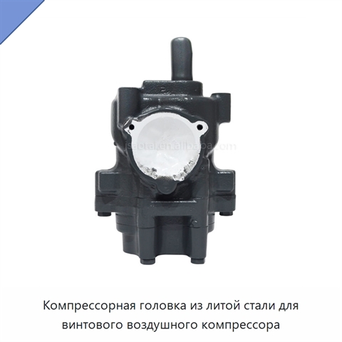 Компрессорная головка из литой стали для винтового воздушного компрессора