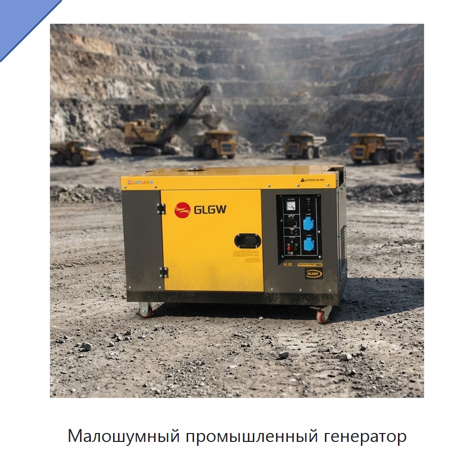 Малошумный промышленный генератор — Генерация электроэнергии