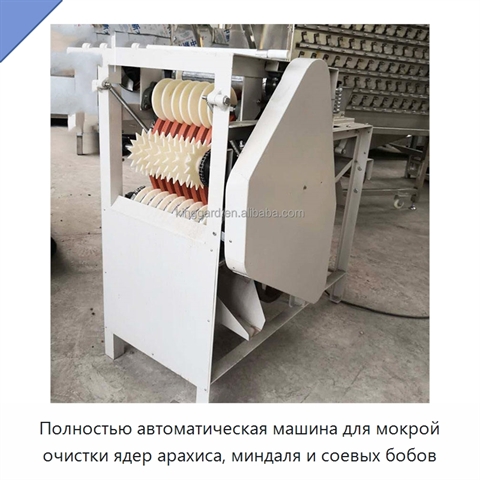 Полностью автоматическая машина для мокрой очистки ядер арахиса, миндаля и соевых бобов
