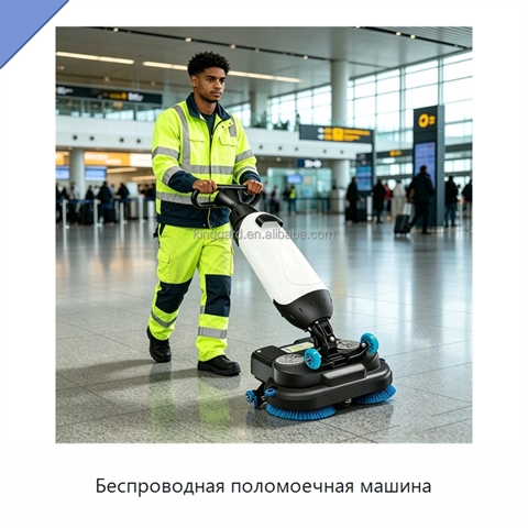 Беспроводная поломоечная машина