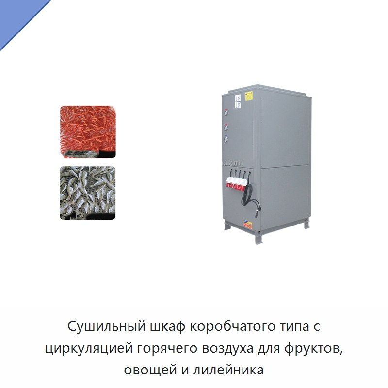 Сушильный шкаф коробчатого типа с циркуляцией горячего воздуха для фруктов, овощей и лилейника