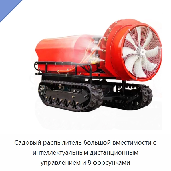 Садовый распылитель большой вместимости с интеллектуальным дистанционным управлением и 8 форсунками