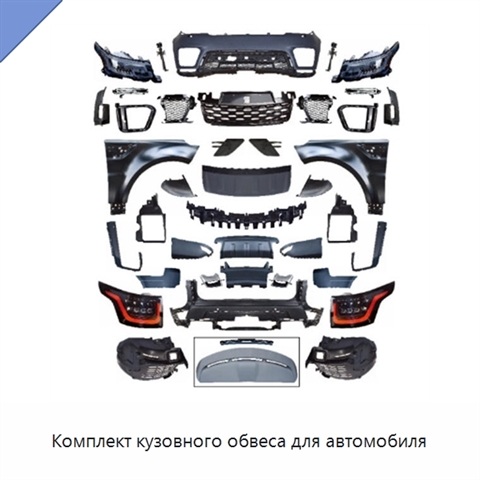 Комплект кузовного обвеса для автомобиля