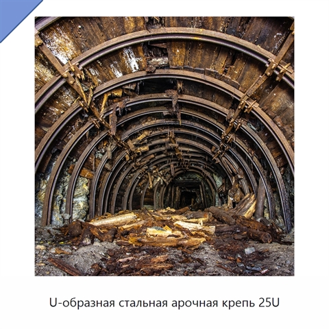 U-образная стальная арочная крепь 25U