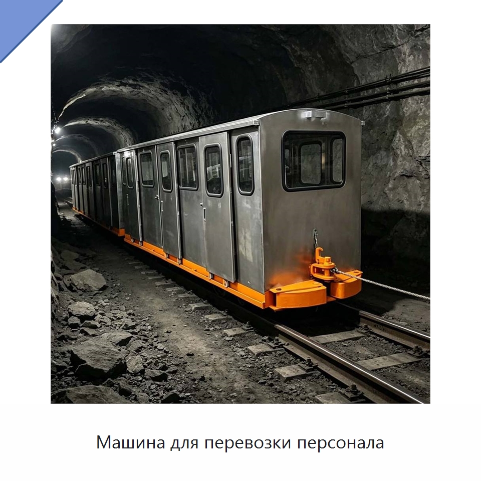 Машина для перевозки персонала — Горнодобывающее оборудование