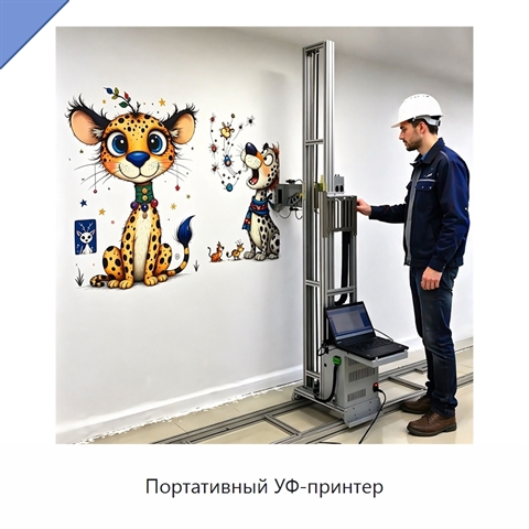 Портативный УФ-принтер