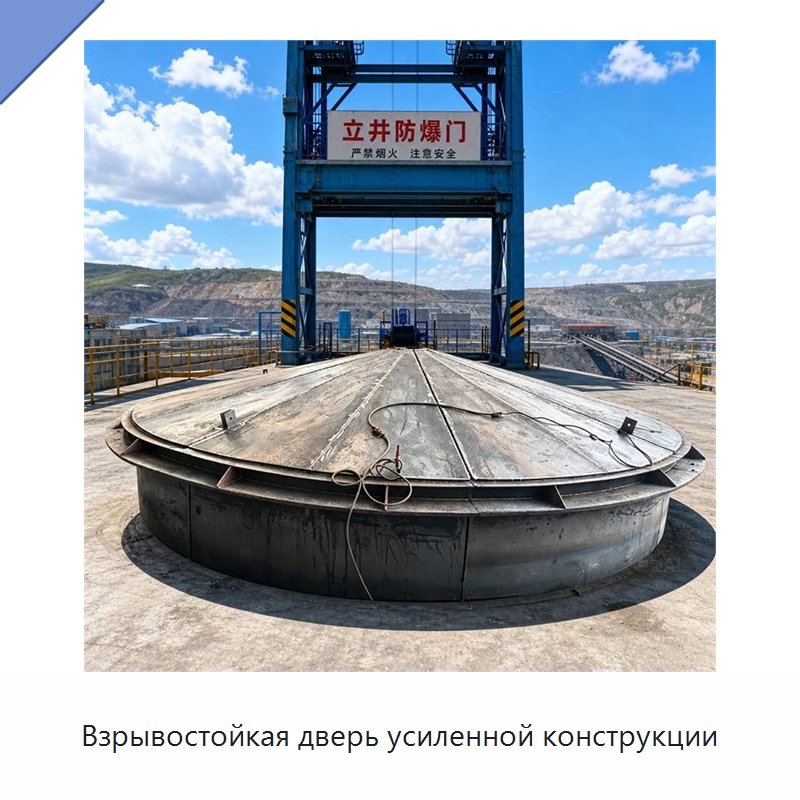 Взрывостойкая дверь усиленной конструкции — Горнодобывающее оборудование