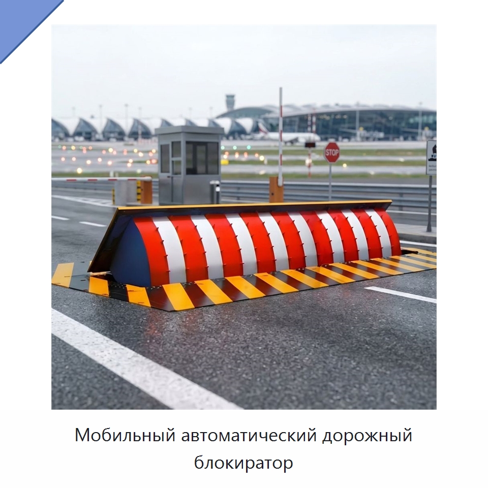 Мобильный автоматический дорожный блокиратор — Дорожные барьеры