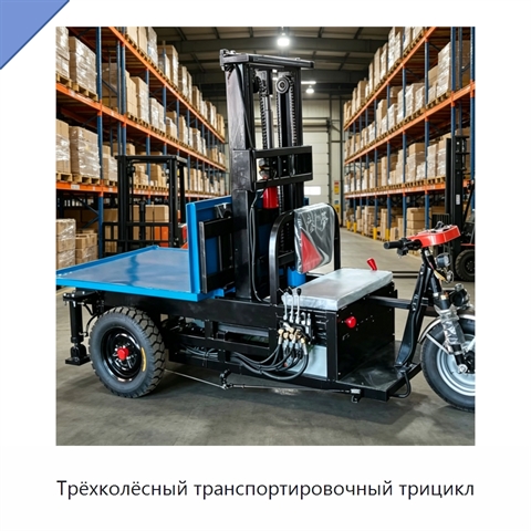Трёхколёсный транспортировочный трицикл