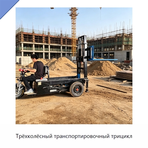 Трёхколёсный транспортировочный трицикл