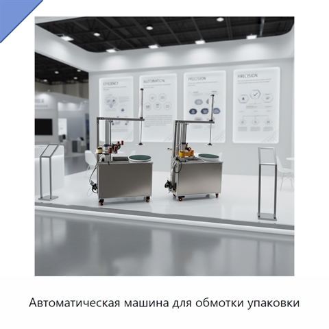Автоматическая машина для обмотки упаковки
