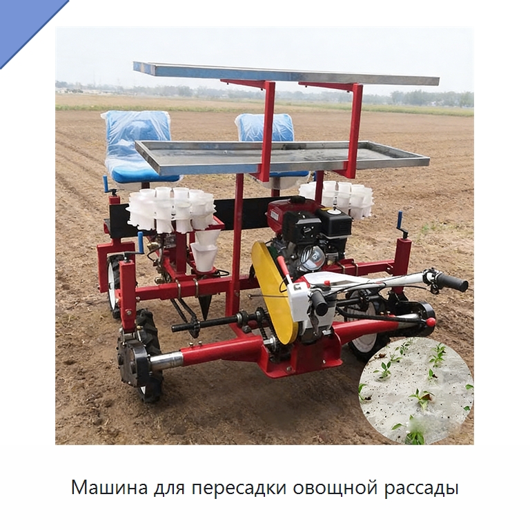 Машина для пересадки овощной рассады — Сеялки и рассадопосадочные машины