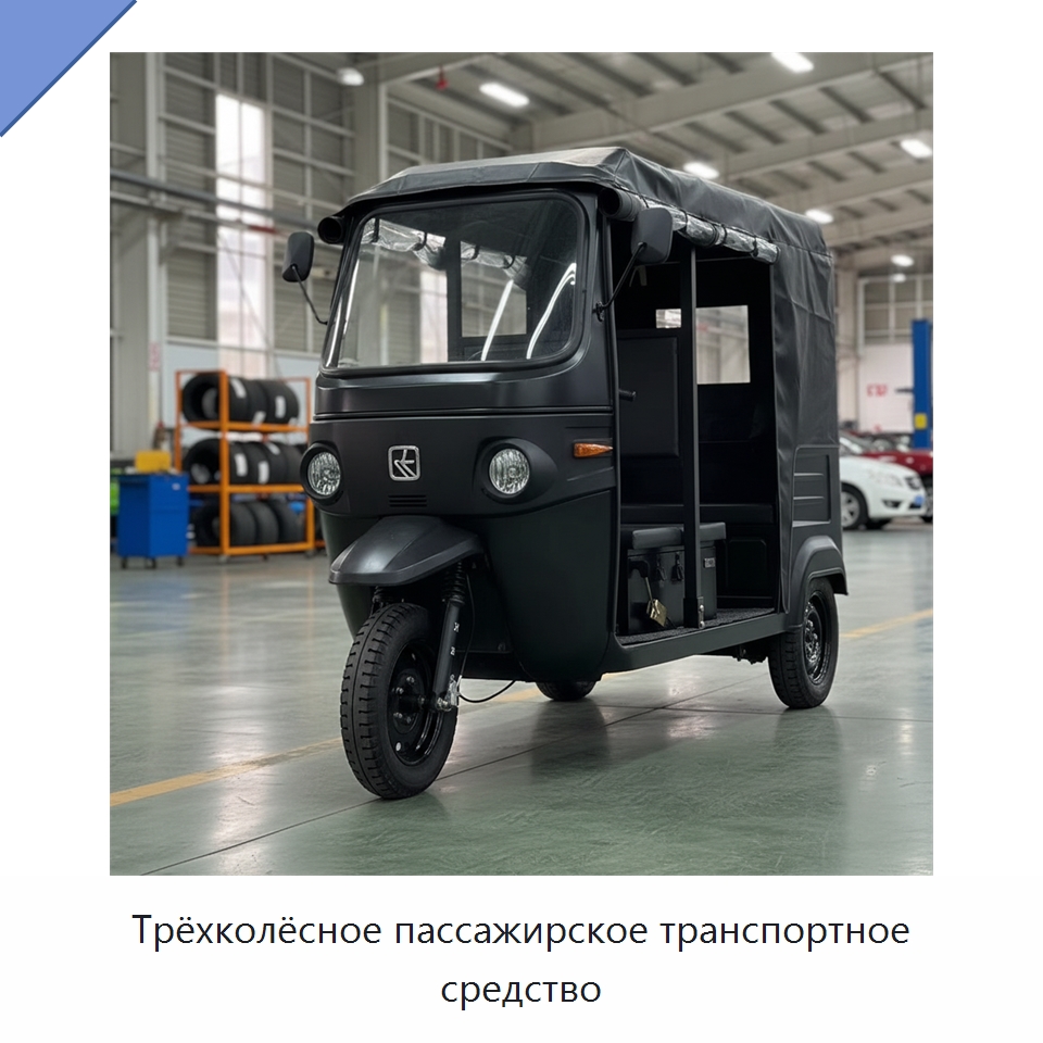 Трёхколёсное пассажирское транспортное средство — Ручные грузовые тележки