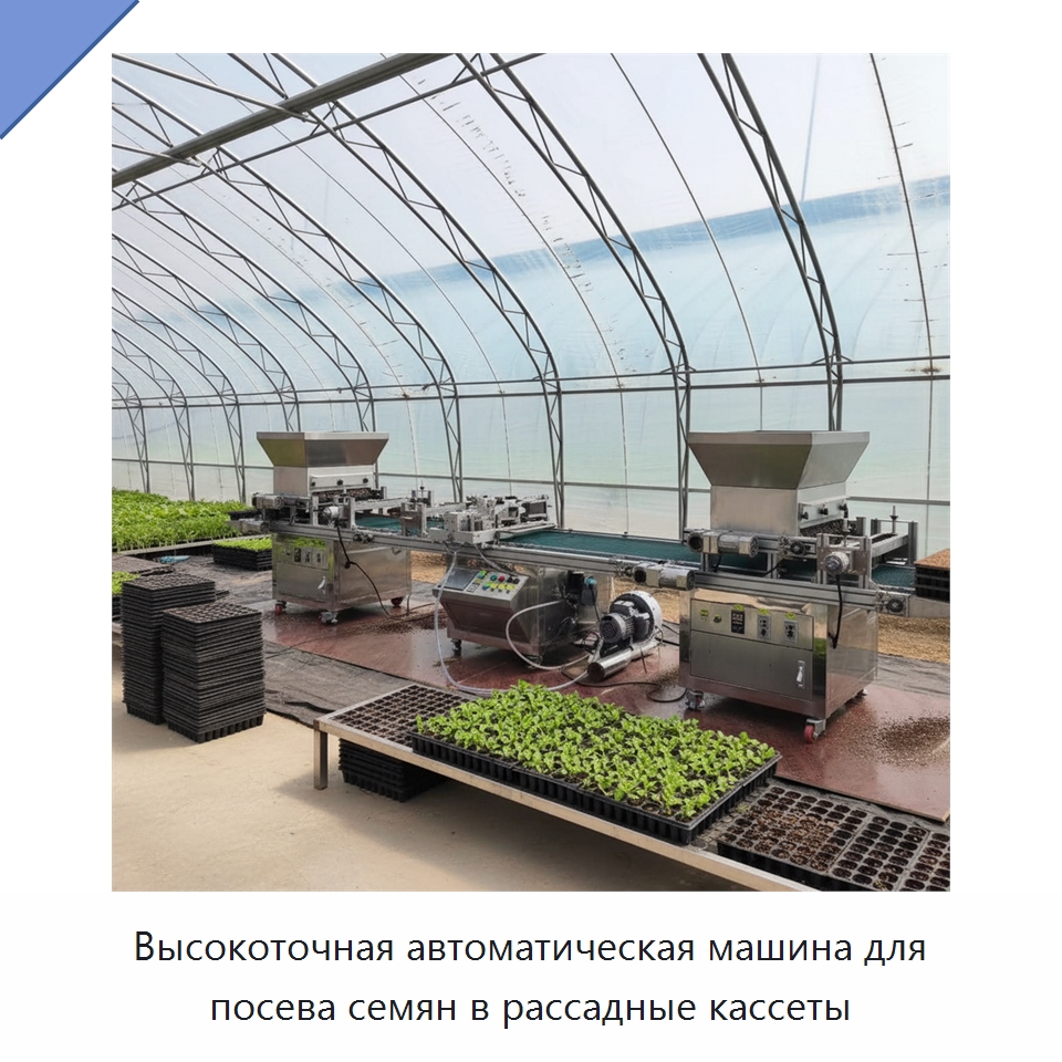 Высокоточная автоматическая машина для посева семян в рассадные кассеты — Специальная сельскохозяйственная техника