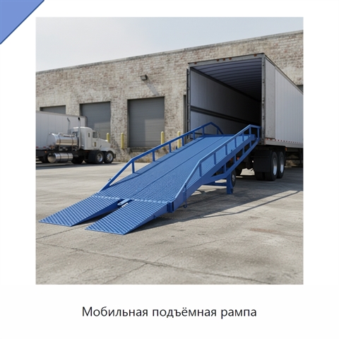 Мобильная подъёмная рампа