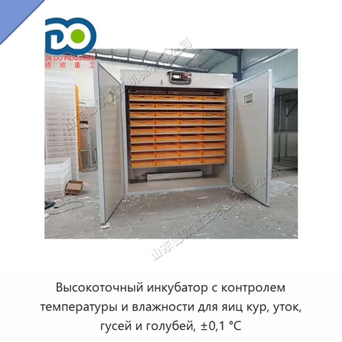 Высокоточный инкубатор с контролем температуры и влажности для яиц кур, уток, гусей и голубей, ±0,1 °C
