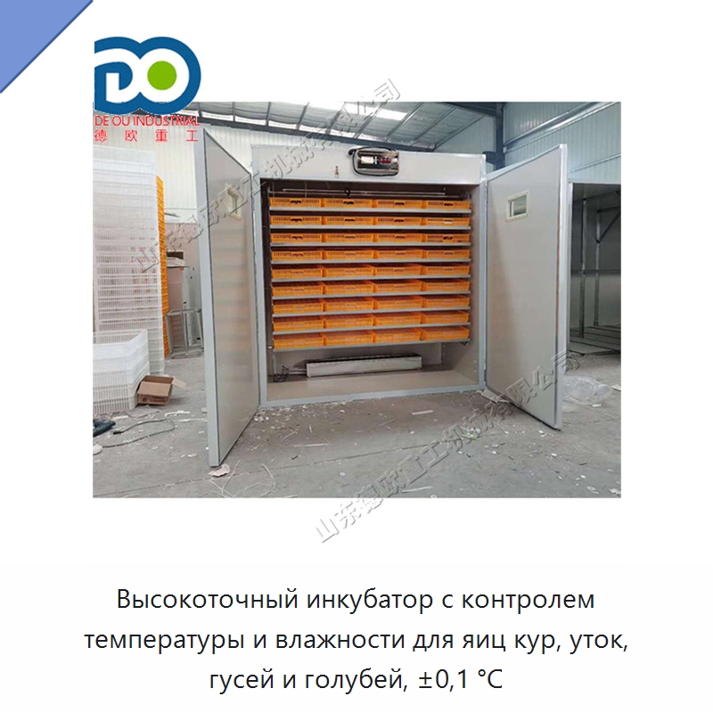 Высокоточный инкубатор с контролем температуры и влажности для яиц кур, уток, гусей и голубей, ±0,1 °C — Специальные сельскохозяйственные машины