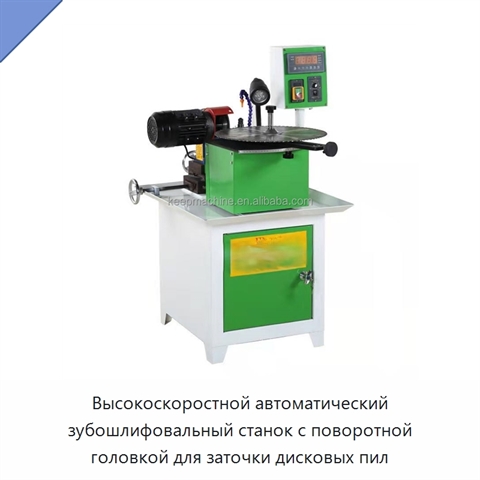 Высокоскоростной автоматический зубошлифовальный станок с поворотной головкой для заточки дисковых пил