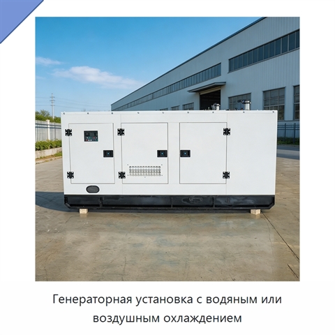 Генераторная установка с водяным или воздушным охлаждением