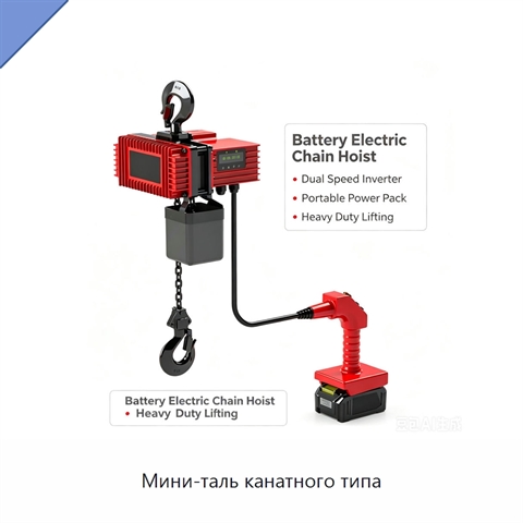 Мини-таль канатного типа