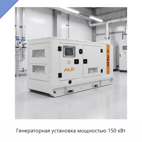 Генераторная установка мощностью 150 кВт