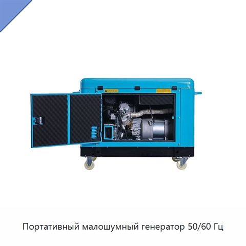Портативный малошумный генератор 50/60 Гц