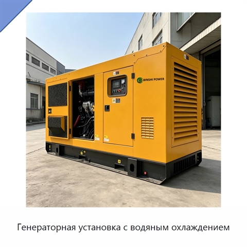 Генераторная установка с водяным охлаждением