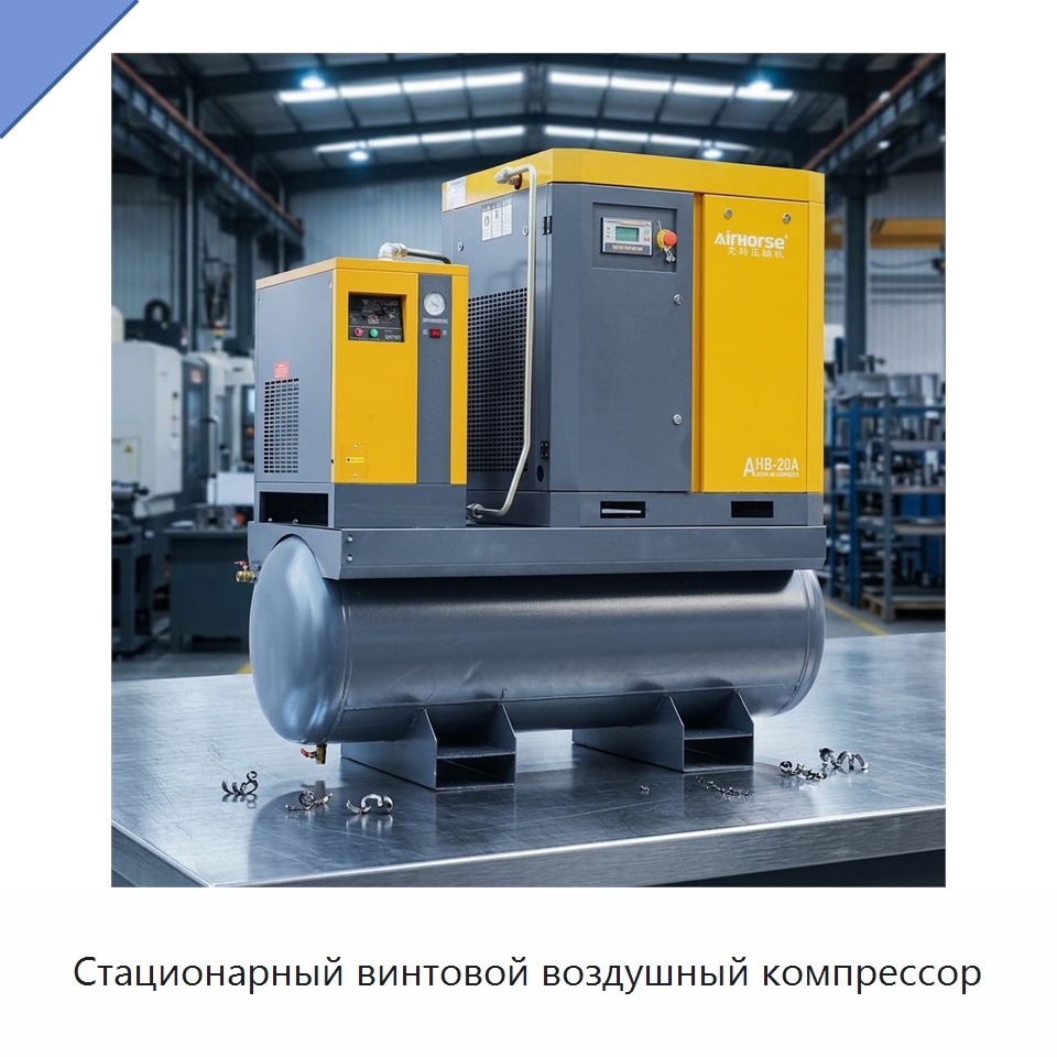 Стационарный винтовой воздушный компрессор — Промышленные компрессоры
