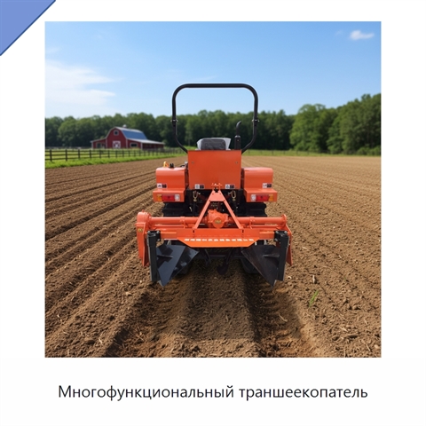 Многофункциональный траншеекопатель