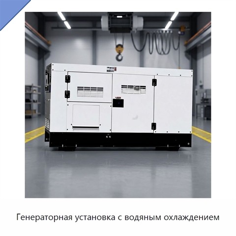 Генераторная установка с водяным охлаждением