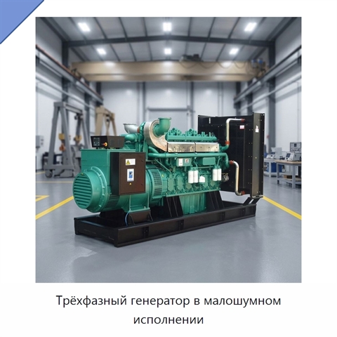Трёхфазный генератор в малошумном исполнении