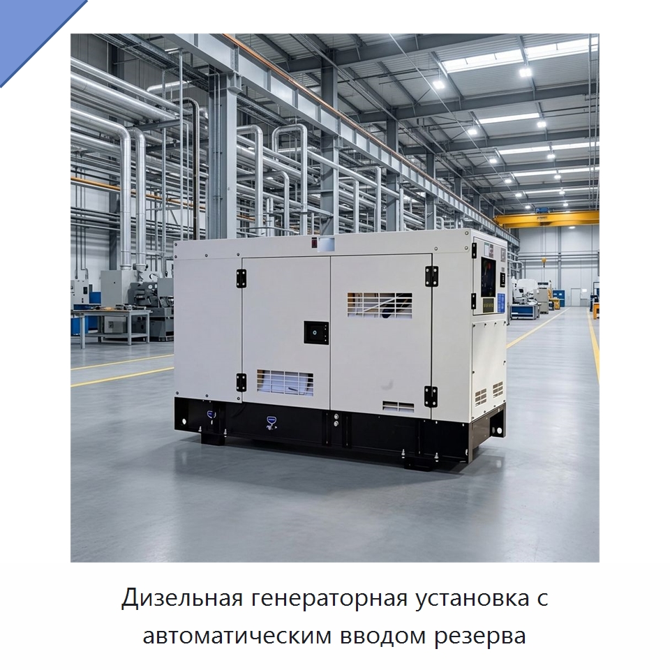 Дизельная генераторная установка с автоматическим вводом резерва — Дизельные генераторы