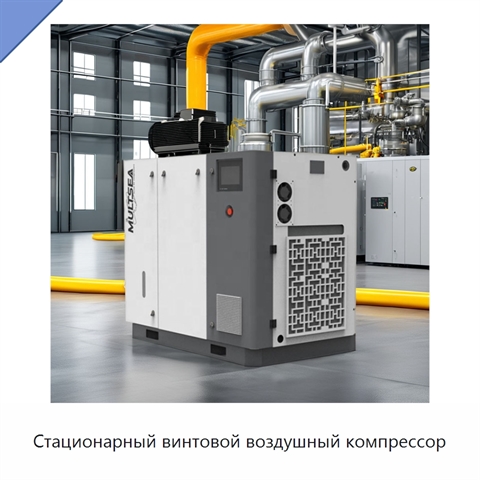 Стационарный винтовой воздушный компрессор