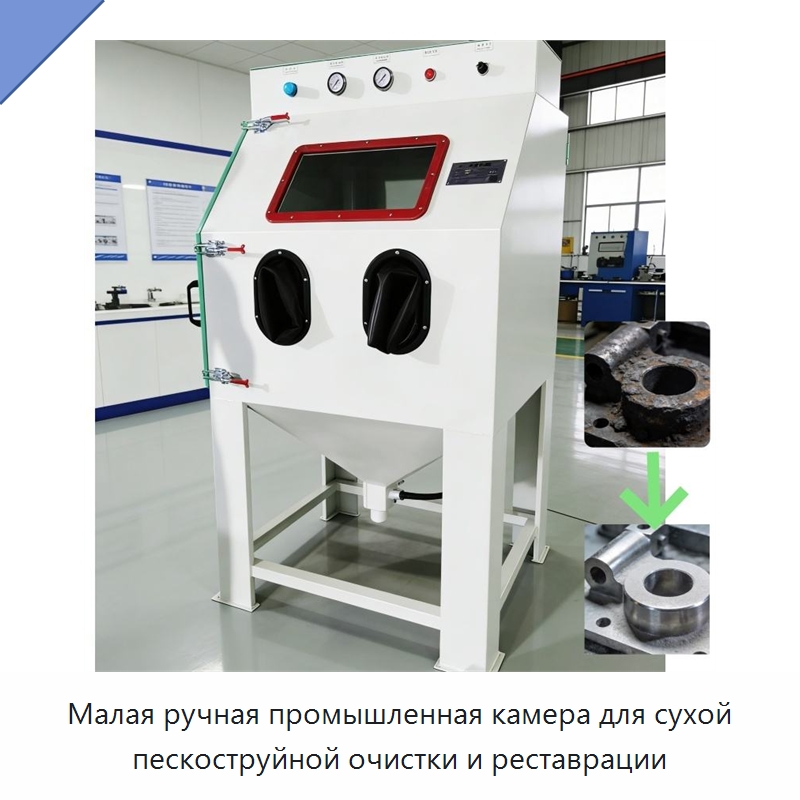 Малая ручная промышленная камера для сухой пескоструйной очистки и реставрации — Пескоструйные аппараты