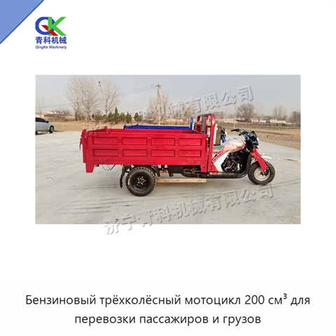 Бензиновый трёхколёсный мотоцикл 200 см³ для перевозки пассажиров и грузов