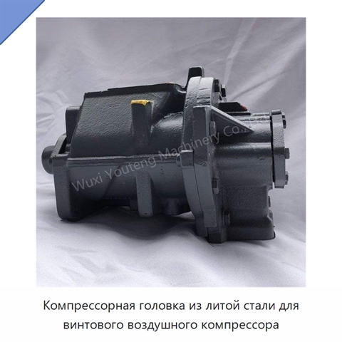 Компрессорная головка из литой стали для винтового воздушного компрессора