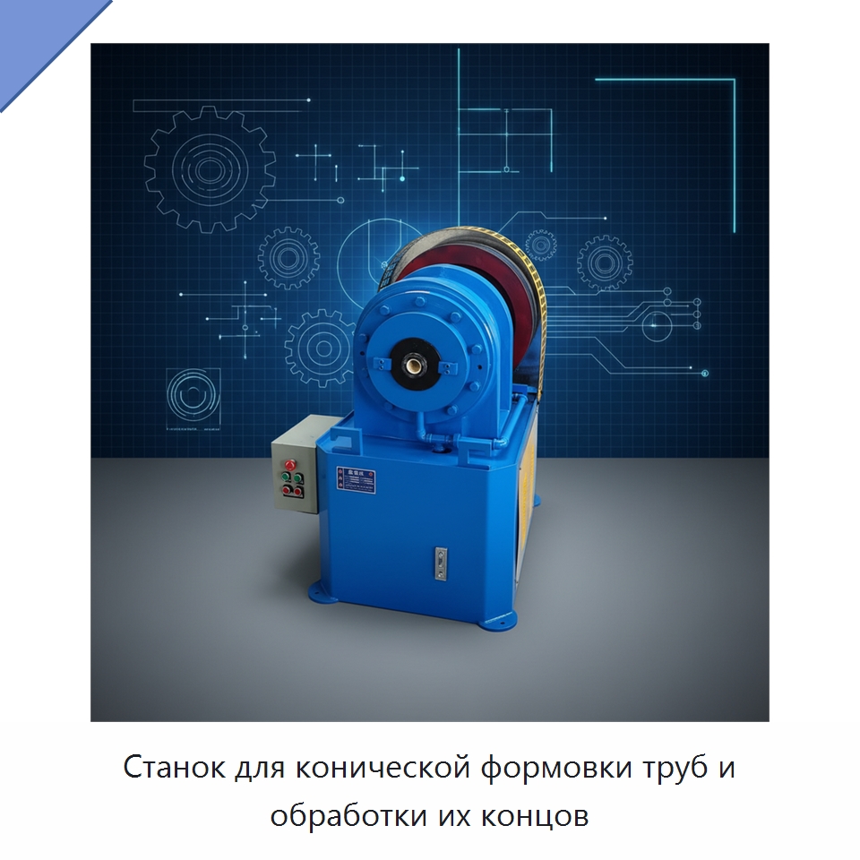 Станок для конической формовки труб и обработки их концов — Специальные машины и промышленное оборудование