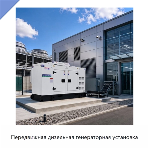 Передвижная дизельная генераторная установка