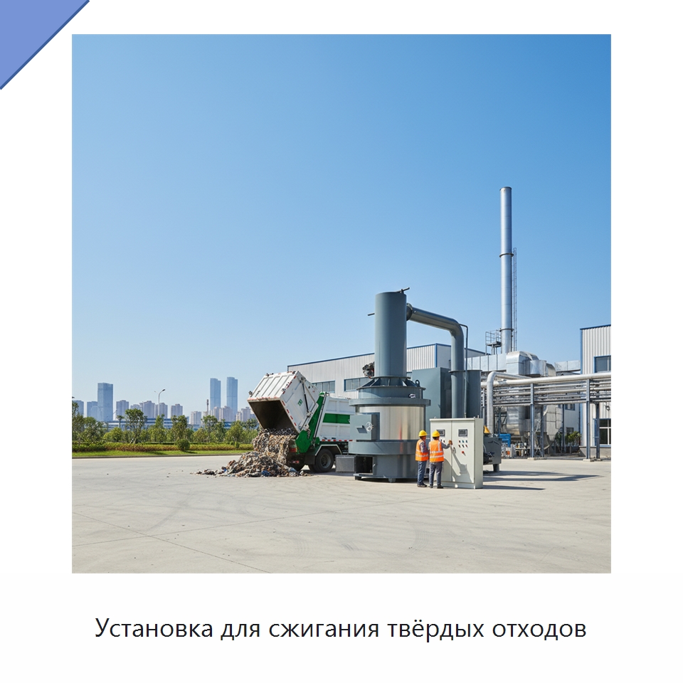 Установка для сжигания твёрдых отходов — Оборудование для переработки отходов