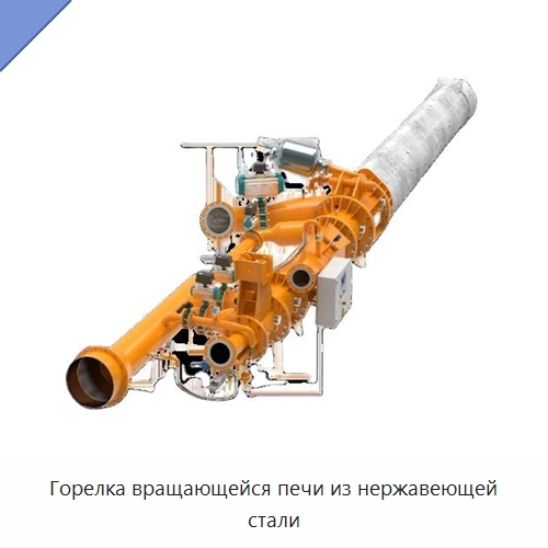 Горелка вращающейся печи из нержавеющей стали — Котлы и комплектующие
