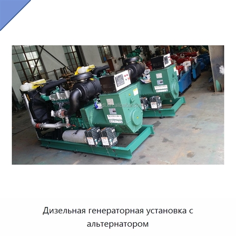 Дизельная генераторная установка с альтернатором