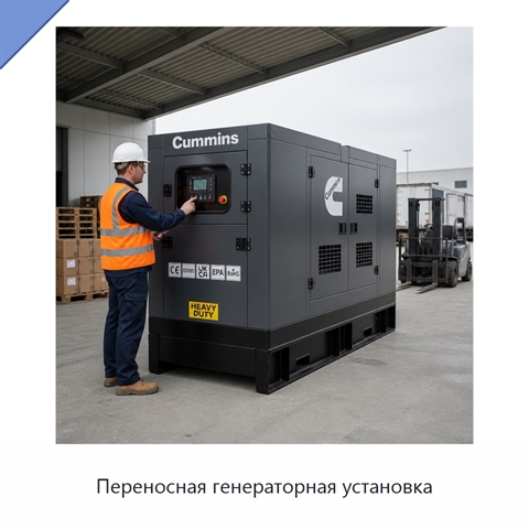 Переносная генераторная установка