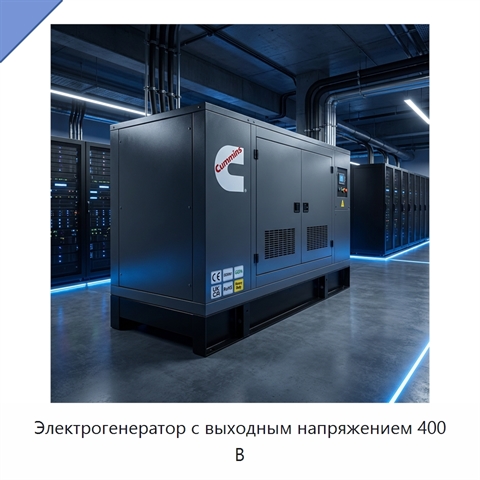 Электрогенератор с выходным напряжением 400 В