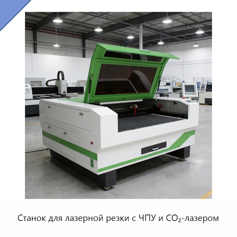 Станок для лазерной резки с ЧПУ и CO₂-лазером — Станки лазерной резки