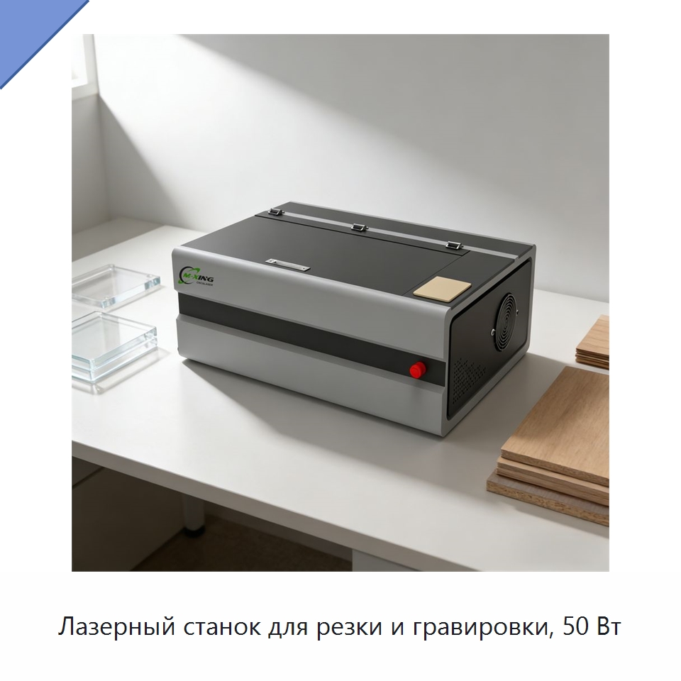 Лазерный станок для резки и гравировки, 50 Вт — Станки лазерной резки