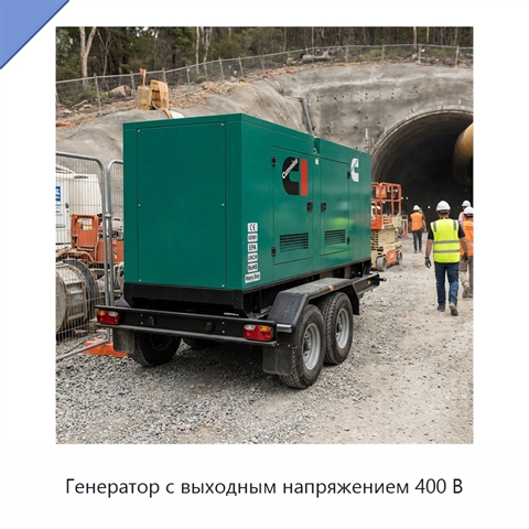Генератор с выходным напряжением 400 В
