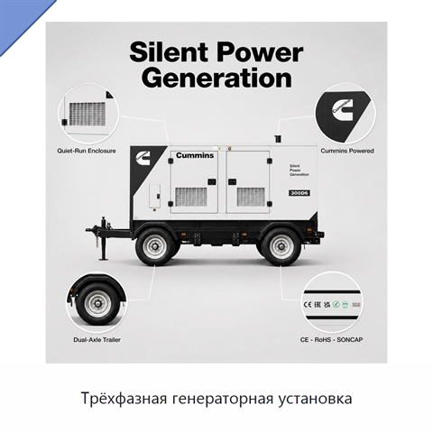 Трёхфазная генераторная установка