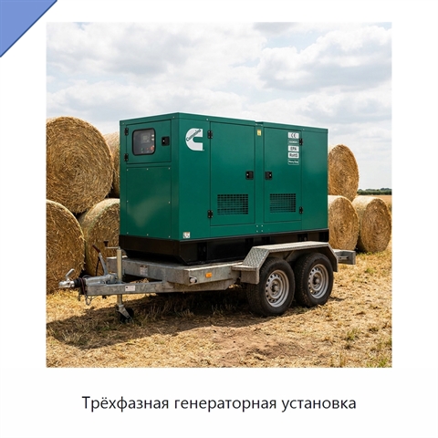 Трёхфазная генераторная установка