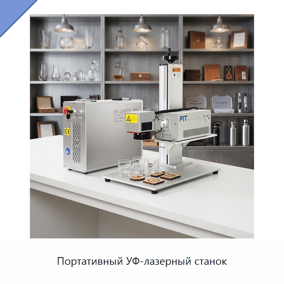 Портативный УФ-лазерный станок — Лазерные маркировочные станки